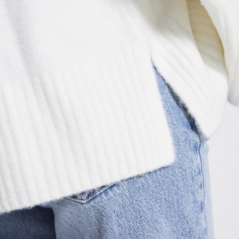 Knit sweater "Erica" Ivory